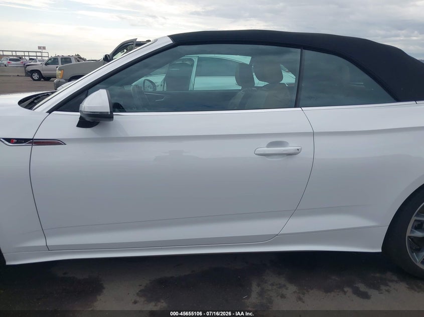 2024 Audi A5 Cabriolet Premium Plus 45 Tfsi S Line Quattro S Tronic VIN: WAU4AGF53RN008715 Lot: 45655106