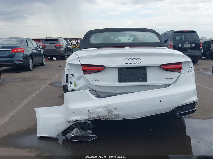 2024 Audi A5 Cabriolet Premium Plus 45 Tfsi S Line Quattro S Tronic VIN: WAU4AGF53RN008715 Lot: 45655106