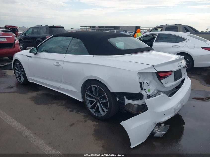 Vin: wau4agf53rn008715, lot: 46153661, audi a5 cabriolet premium plus 45 tfsi s line quattro s tronic 20243