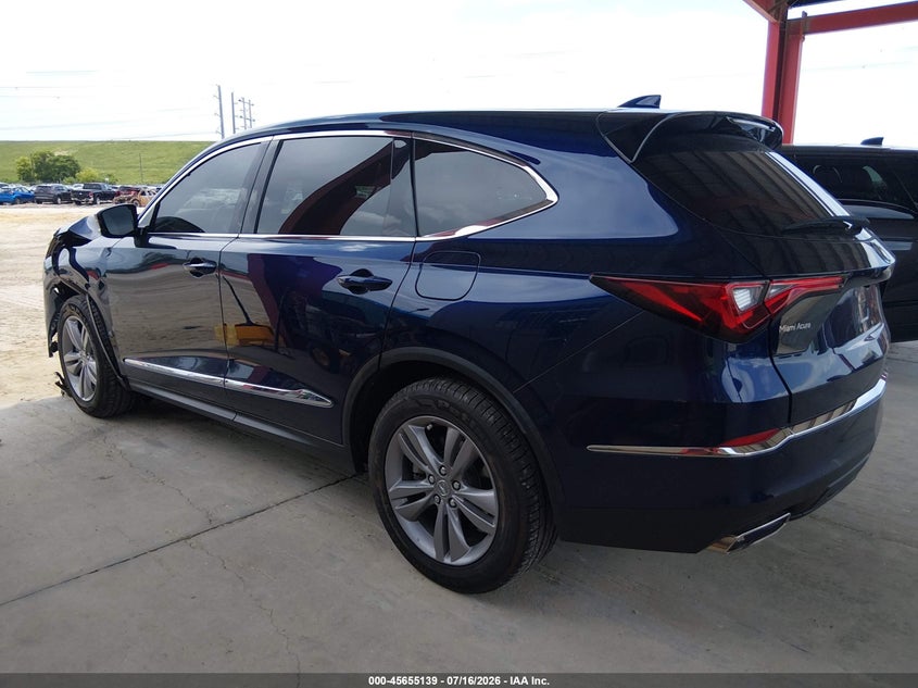 2023 Acura Mdx Standard VIN: 5J8YD9H36PL007314 Lot: 45655139