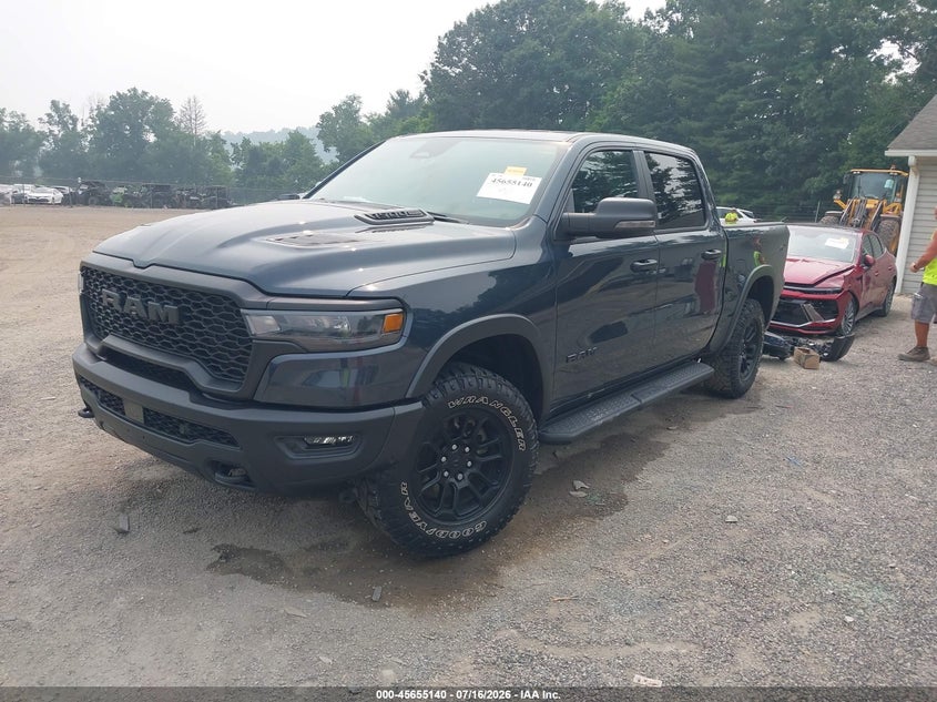 Vin: 1c6srflp1sn633551, lot: 46153695, ram 1500 rebel  4x4 5'7 box 20252