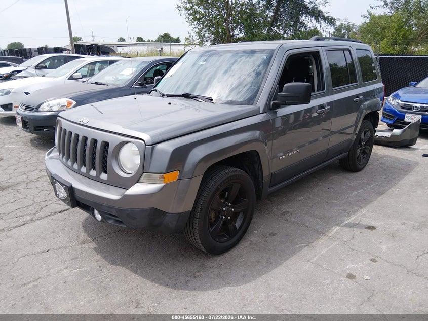 Vin: 1c4njrfb4dd165550, lot: 46153715, jeep patriot latitude 20132