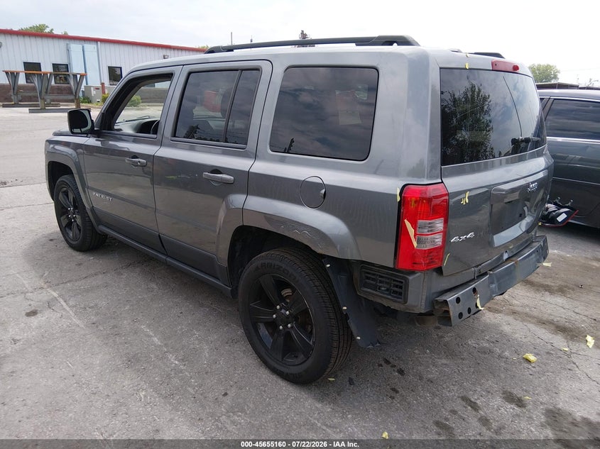 Vin: 1c4njrfb4dd165550, lot: 46153715, jeep patriot latitude 20133