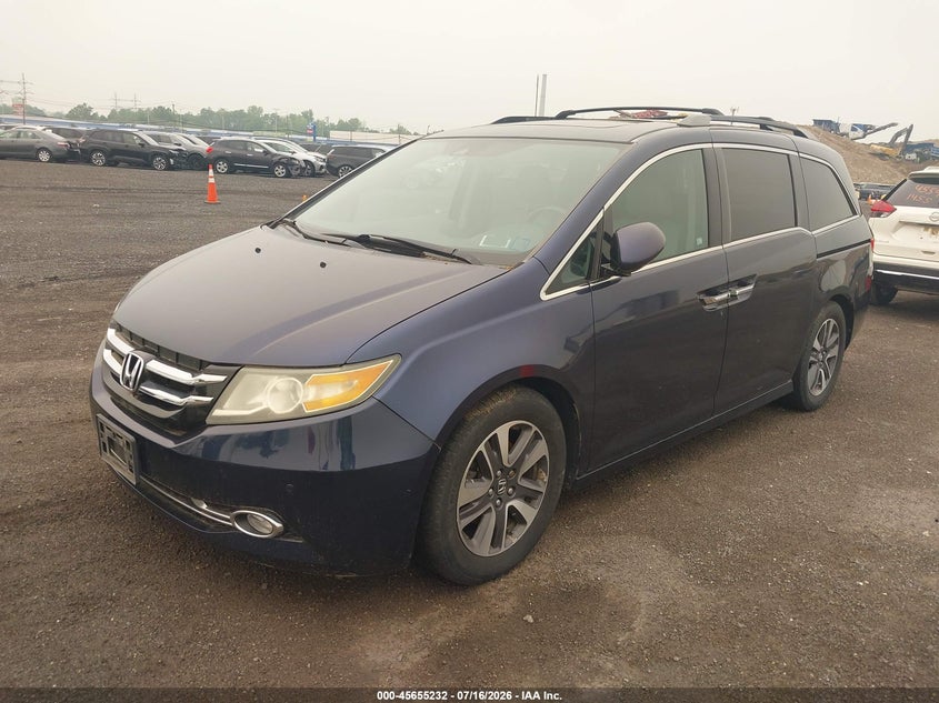 2016 Honda Odyssey, Звичайний знос, IAAI, VIN 5FNRL5H93GB045198 — фото 2