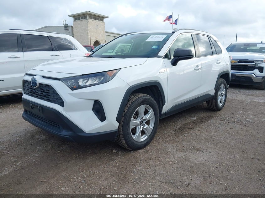 2021 Toyota Rav4 Hybrid Le JTMLWRFV5MD559027 photo 1