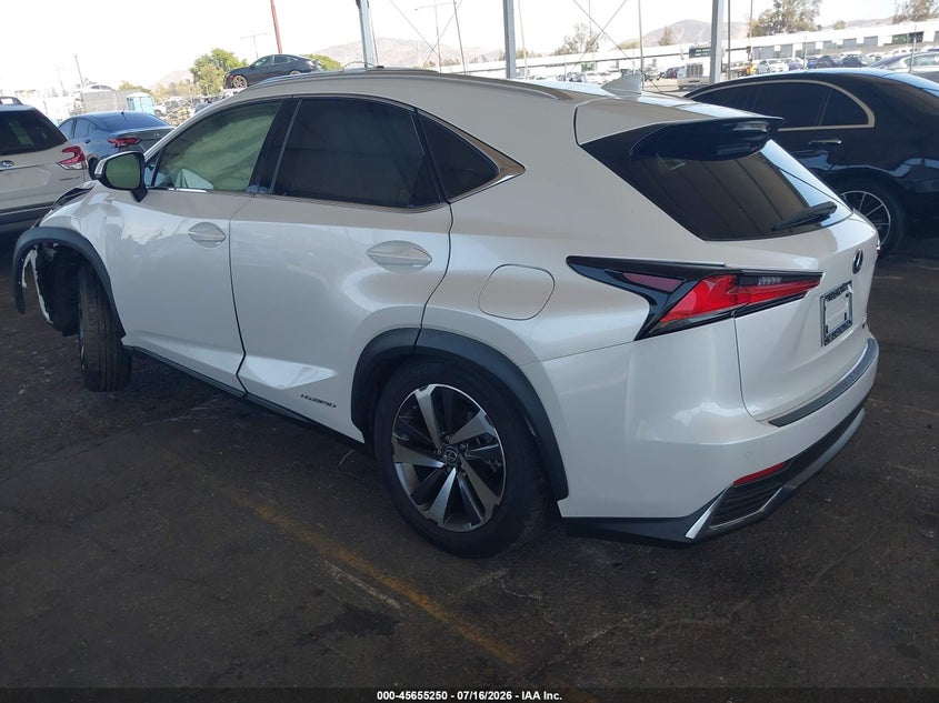 Vin: jtjbjrbz5j2096135, lot: 46153805, lexus nx 300h 20183