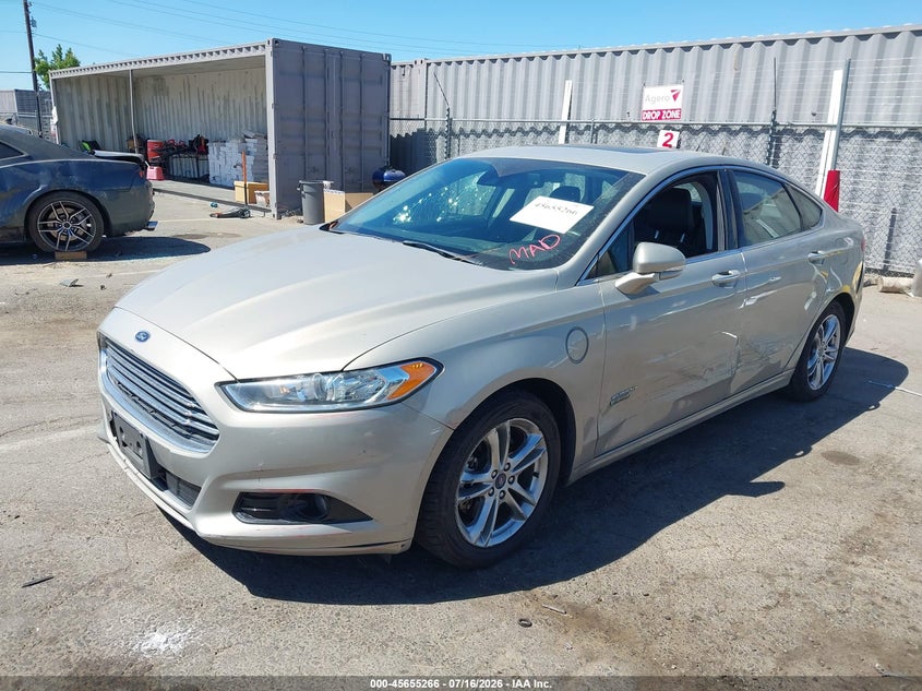 Vin: 3fa6p0su8gr202574, lot: 46153821, ford fusion energi titanium 20162