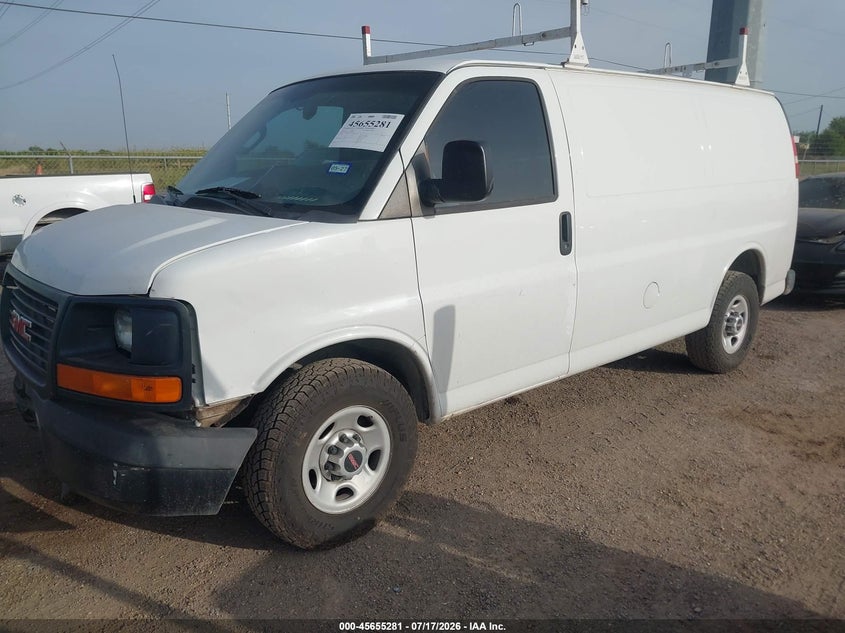 Vin: 1gtw7aff4g1182605, lot: 46153836, gmc savana 2500 work van 20162