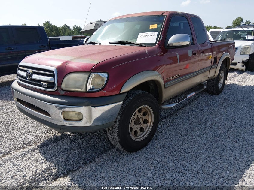 2001 Toyota Tundra Sr5 V8 VIN: 5TBRT34111S166067 Lot: 45655314