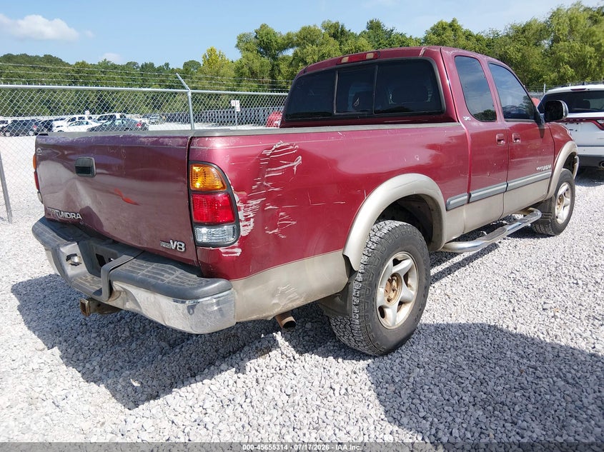 2001 Toyota Tundra Sr5 V8 VIN: 5TBRT34111S166067 Lot: 45655314