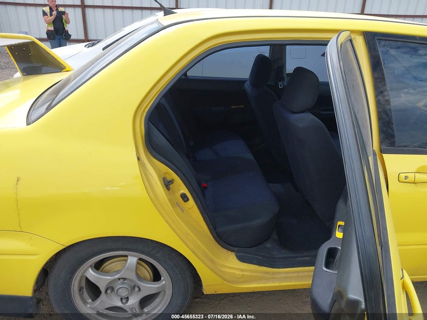 2002 Mitsubishi Lancer Oz Rally VIN: JA3AJ86E82U067717 Lot: 45655323