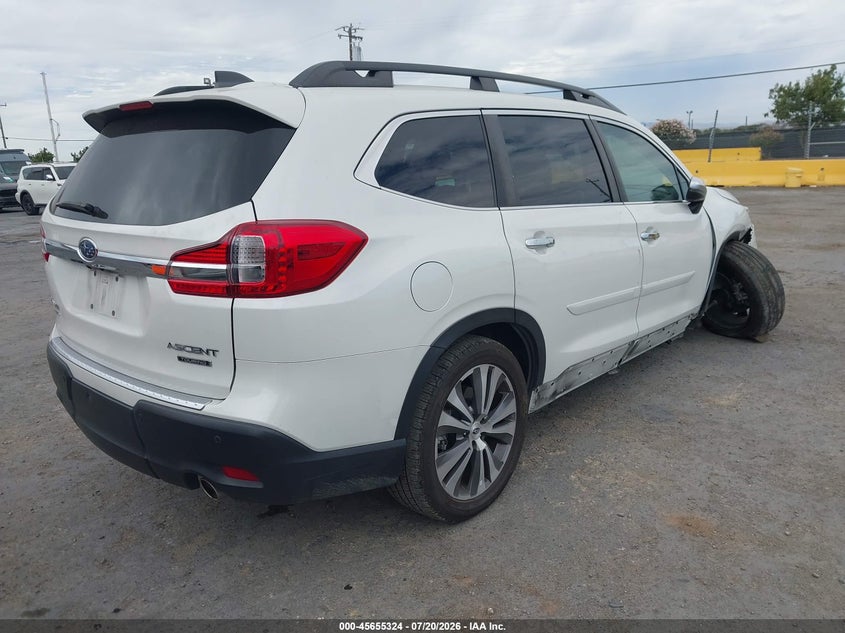 Vin: 4s4wmardxn3468944, lot: 46153879, subaru ascent touring 20224