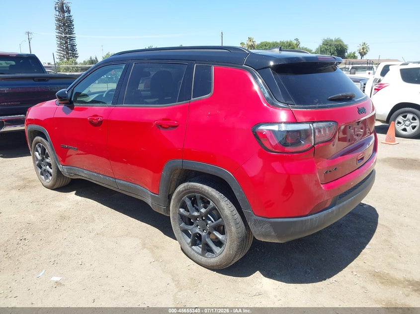 Vin: 3c4njdbn9rt597751, lot: 46153895, jeep compass latitude 4x4 20243