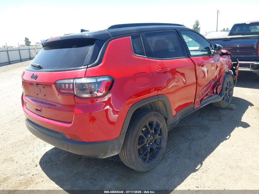 Vin: 3c4njdbn9rt597751, lot: 46153895, jeep compass latitude 4x4 20244