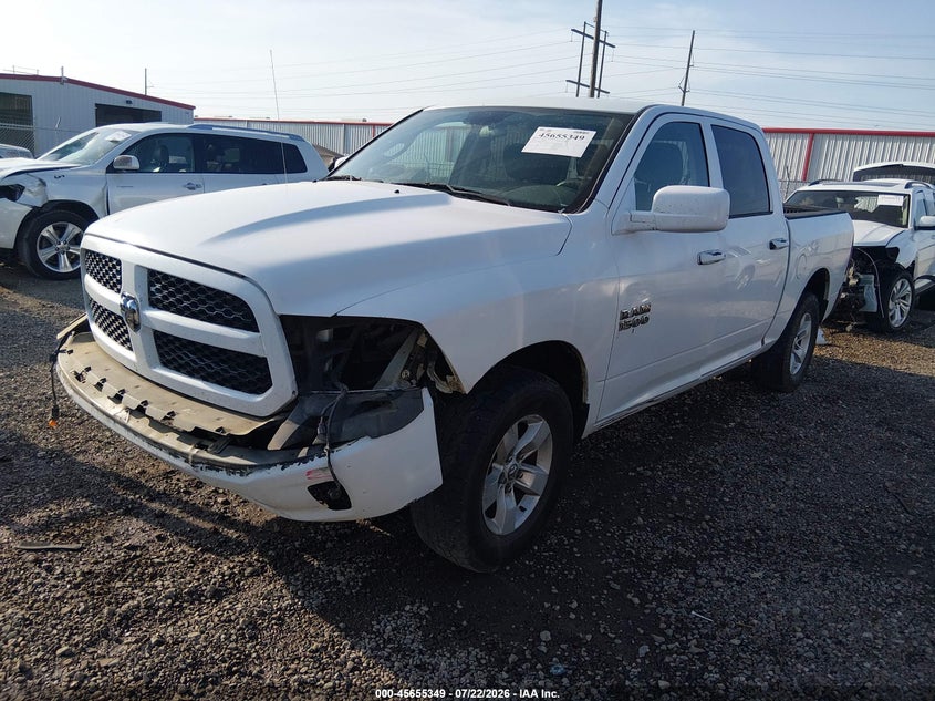 Vin: 1c6rr6kt6ls146443, lot: 46153903, ram 1500 classic tradesman  4x2 5'7 box 20202
