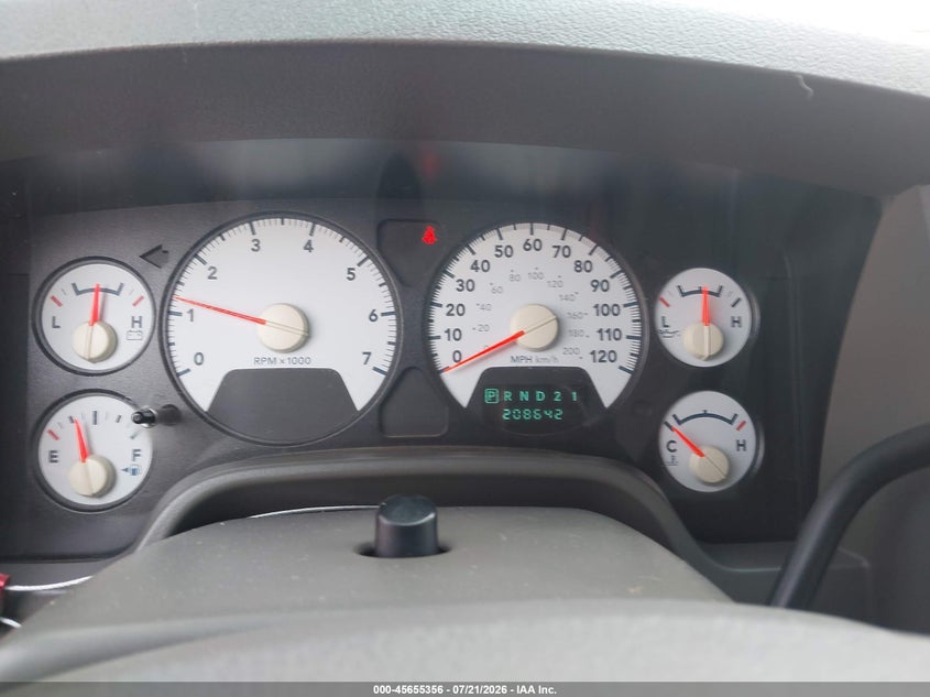 2007 Dodge Ram 1500 Slt/Trx4 Off Road/Sport VIN: 1D7HU18207J590343 Lot: 45655356