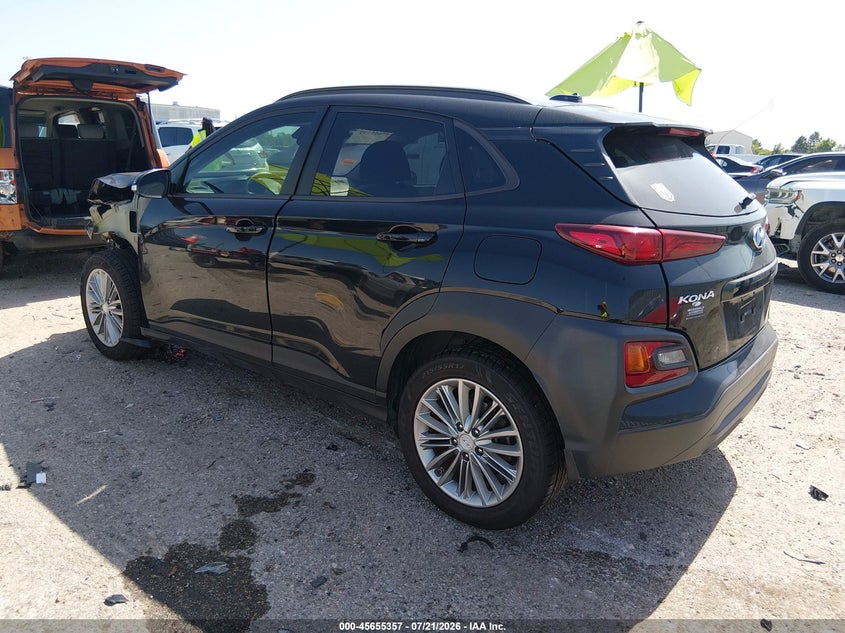 2021 Hyundai Kona Sel VIN: KM8K2CAA4MU599166 Lot: 45655357