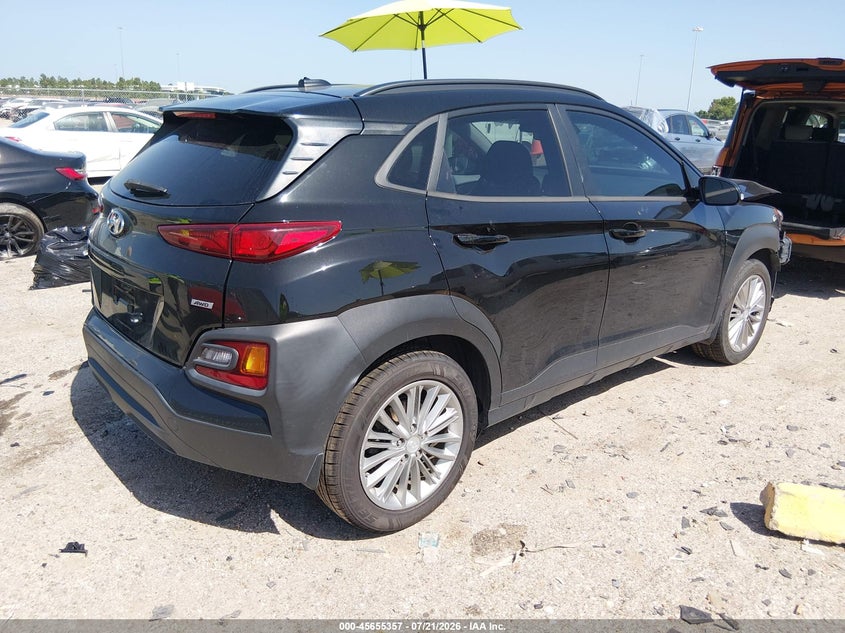 2021 Hyundai Kona Sel VIN: KM8K2CAA4MU599166 Lot: 45655357