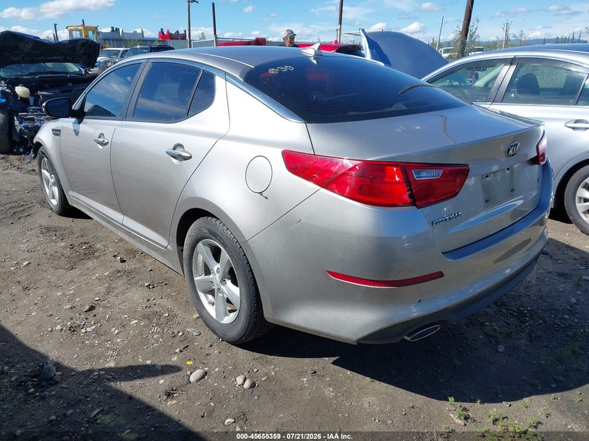 2015 Kia Optima Lx VIN: KNAGM4A75F5580912 Lot: 45655359