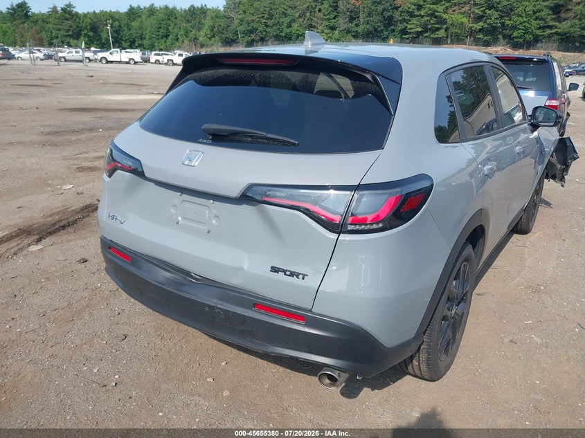 2024 Honda Hr-V Awd Sport/Awd Sport W/O Bsi VIN: 3CZRZ2H58RM714486 Lot: 45655380