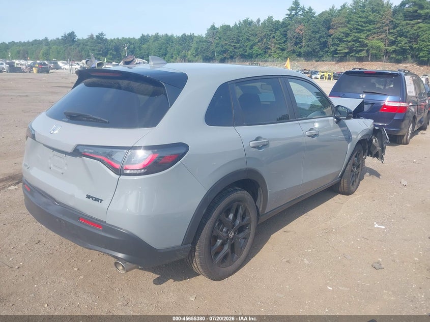 2024 Honda Hr-V Awd Sport/Awd Sport W/O Bsi VIN: 3CZRZ2H58RM714486 Lot: 45655380