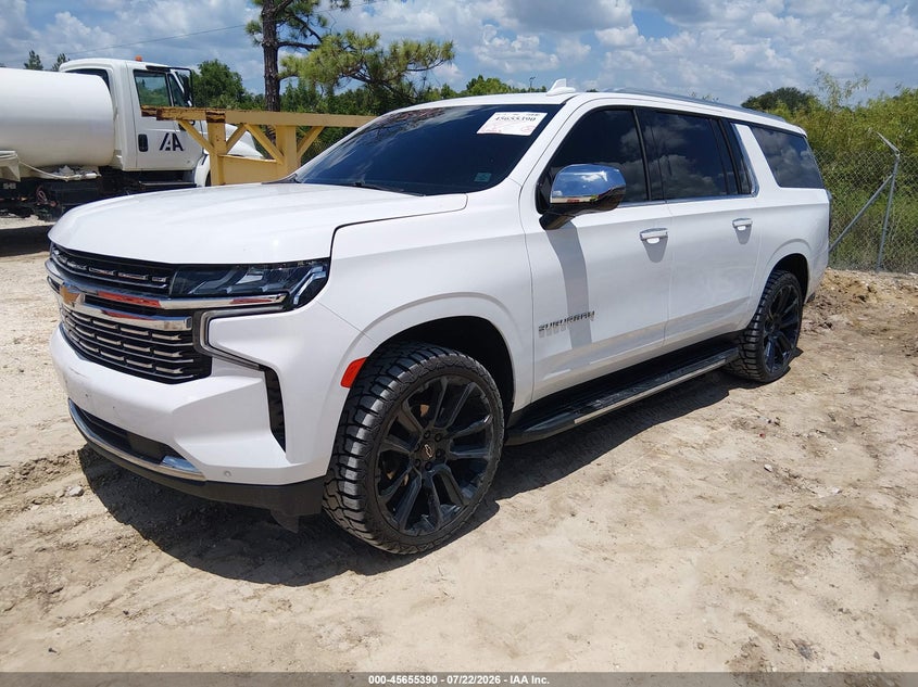 Vin: 1gnskfkd7pr388444, lot: 46153945, chevrolet suburban 4wd premier 20232