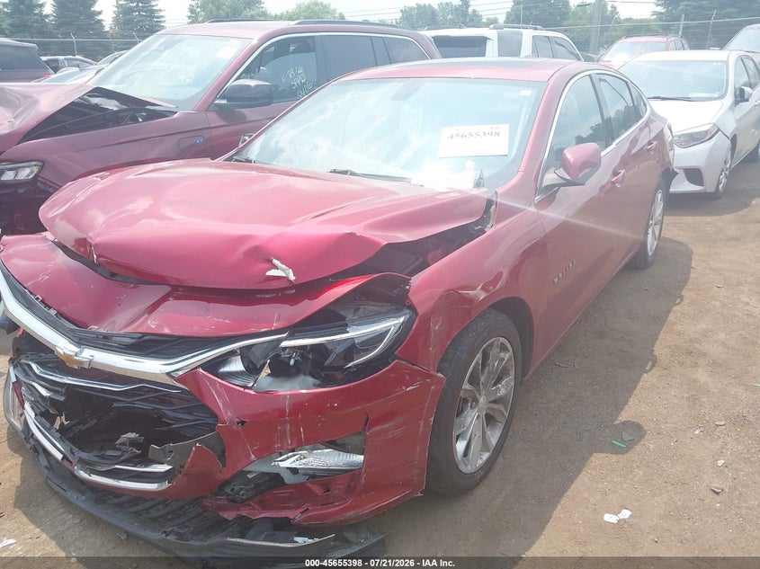 2020 Chevrolet Malibu Fwd Lt VIN: 1G1ZD5ST7LF075675 Lot: 45655398