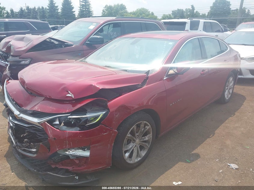 2020 Chevrolet Malibu Fwd Lt VIN: 1G1ZD5ST7LF075675 Lot: 45655398