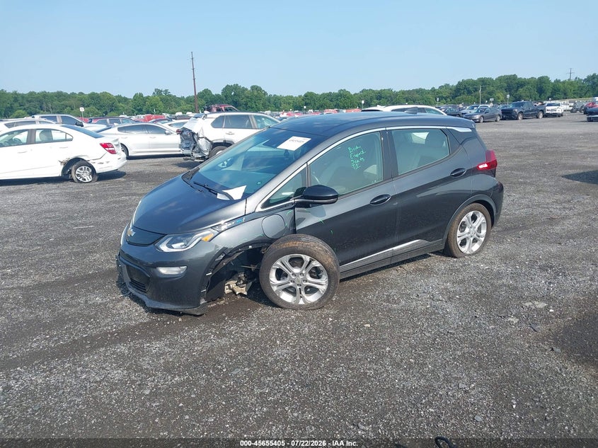 Vin: 1g1fy6s09k4130222, lot: 46153960, chevrolet bolt ev lt 20192