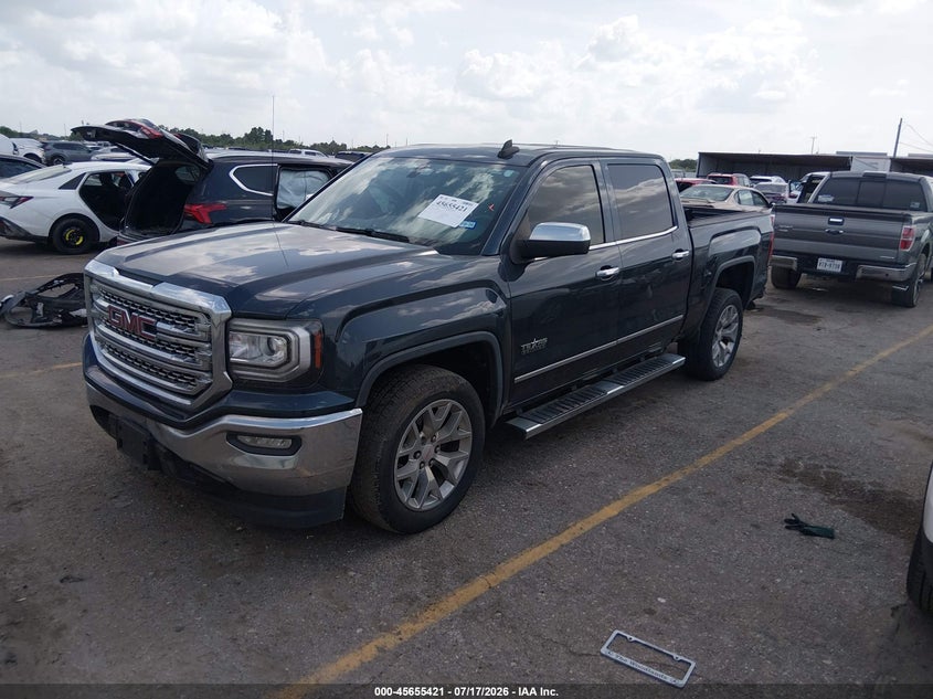 Vin: 3gtp1nec8jg136689, lot: 46153976, gmc sierra 1500 slt 20182