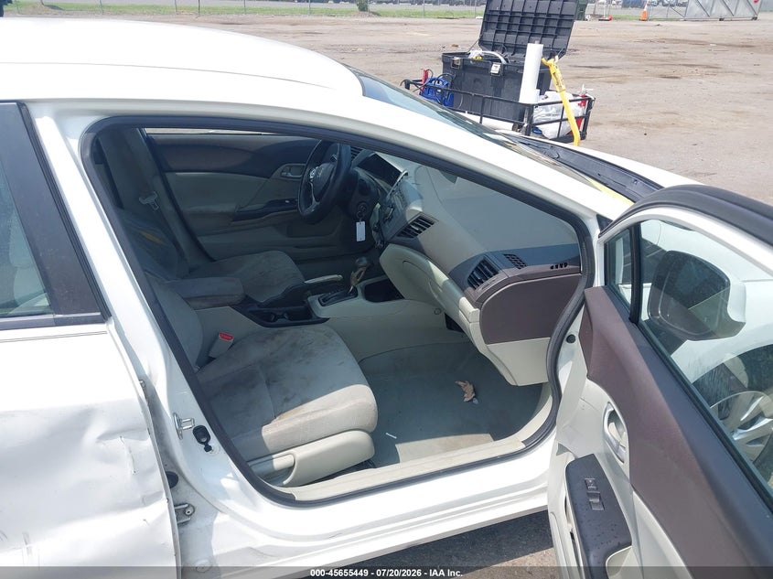 2012 HONDA CIVIC auction photo 5