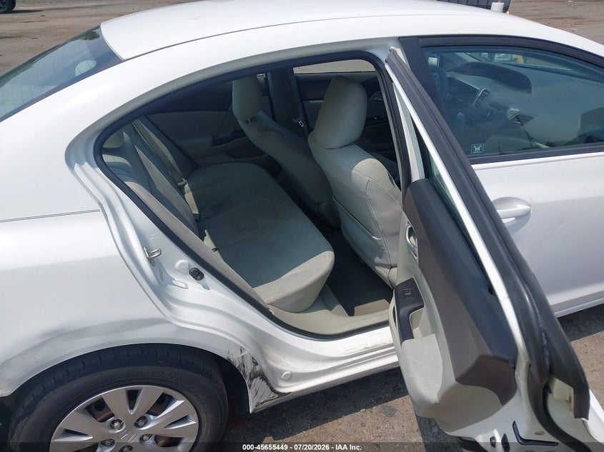 2012 HONDA CIVIC auction photo 8