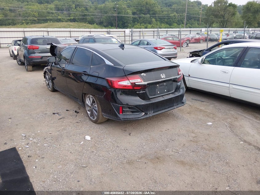Vin: jhmzc5f31jc011794, lot: 46154007, honda clarity plug-in hybrid touring 20183