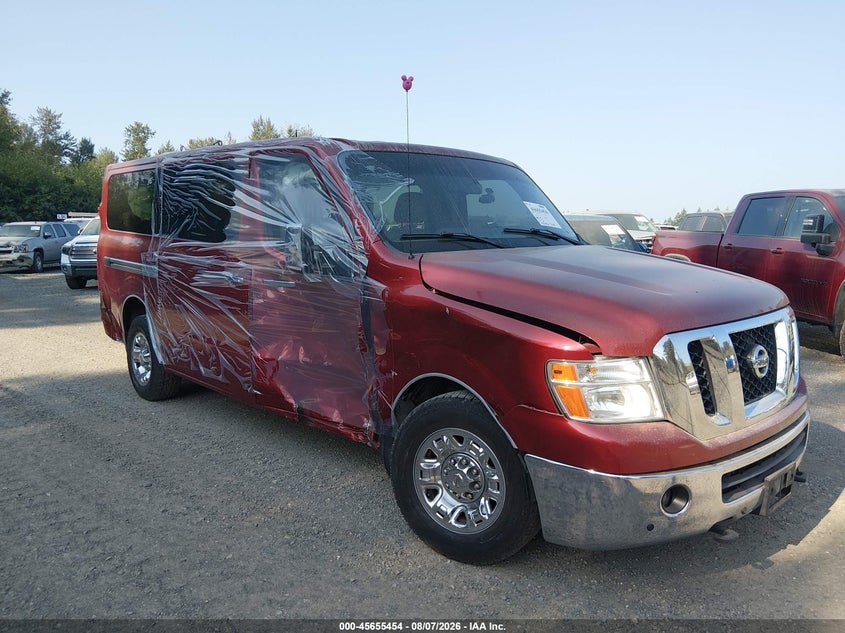 Vin: 5bzaf0aa2gn850641, lot: 46154009, nissan nv passenger nv3500 hd sl v8 2016 img_1