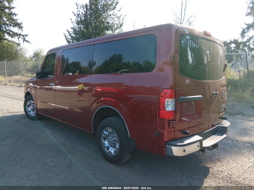 Vin: 5bzaf0aa2gn850641, lot: 46154009, nissan nv passenger nv3500 hd sl v8 20163