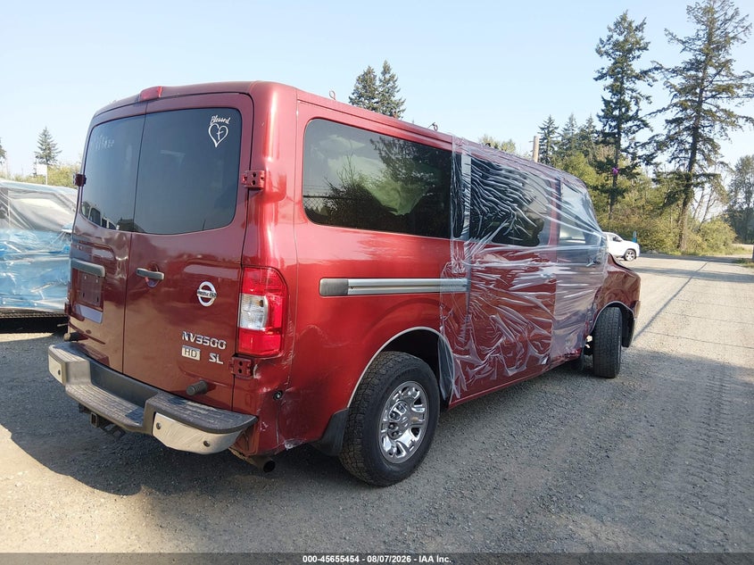 Vin: 5bzaf0aa2gn850641, lot: 46154009, nissan nv passenger nv3500 hd sl v8 20164