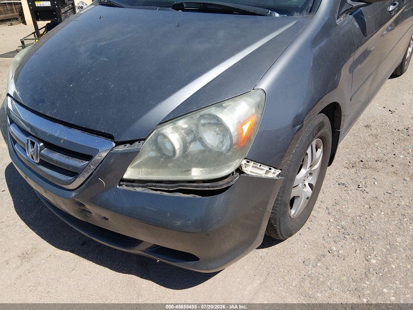2007 Honda Odyssey Ex-L VIN: 5FNRL38757B089979 Lot: 45655455