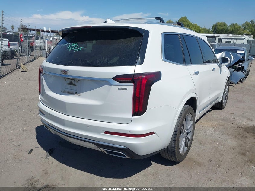 Vin: 1gykpcrs6lz181979, lot: 46154021, cadillac xt6 fwd premium luxury 20204