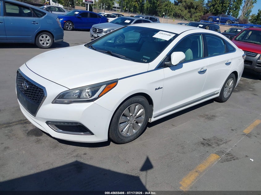 2017 Hyundai Sonata Hybrid Se KMHE24L38HA063247 photo 1