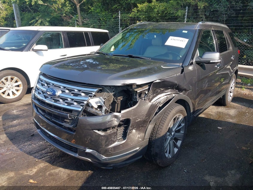 Vin: 1fm5k7f84jga81790, lot: 46154042, ford explorer limited 20182