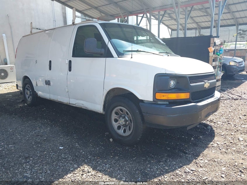 Vin: 1gcsgafx5e1126368, lot: 46154068, chevrolet express 1500 work van 2014 img_1