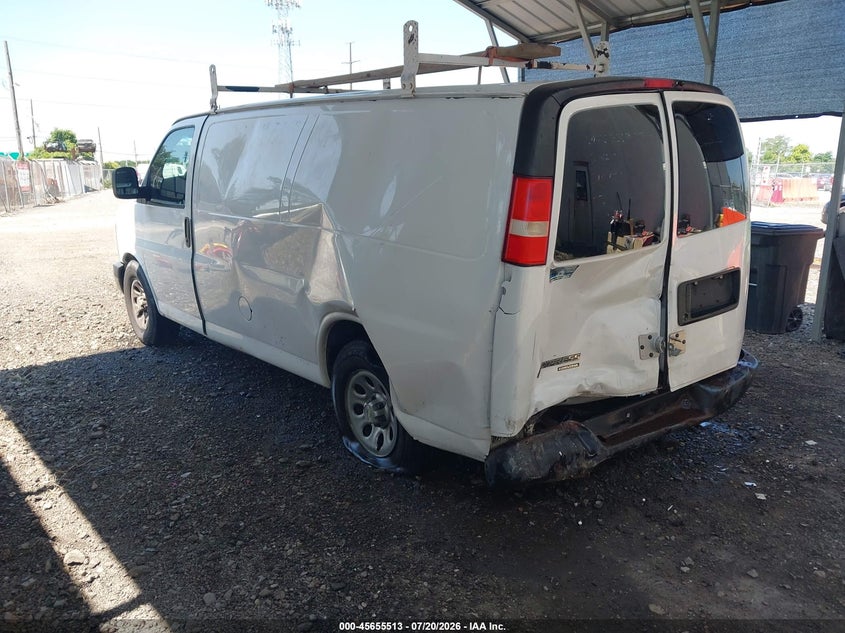 Vin: 1gcsgafx5e1126368, lot: 46154068, chevrolet express 1500 work van 20143