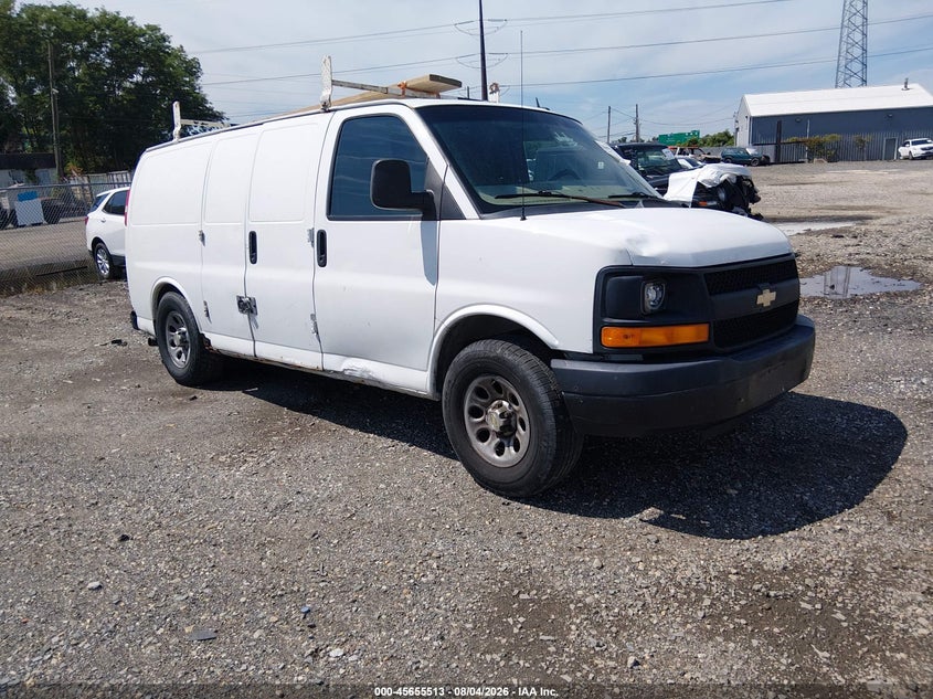 Vin: 1gcsgafx5e1126368, lot: 46154068, chevrolet express 1500 work van 2014 img_1
