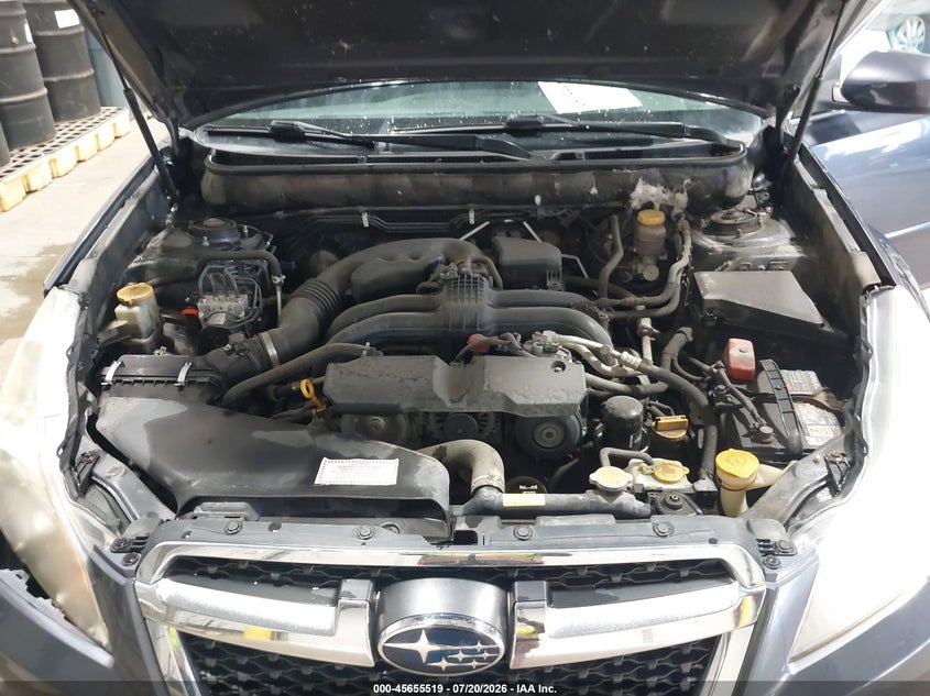 2013 Subaru Legacy 2.5I Limited VIN: 4S3BMBK6XD3010016 Lot: 45655519