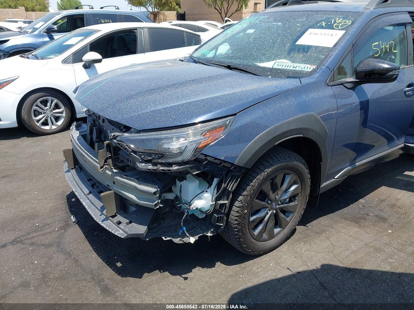 Vin: 4s4btgld8r3138559, lot: 46154097, subaru outback onyx edition xt 20242