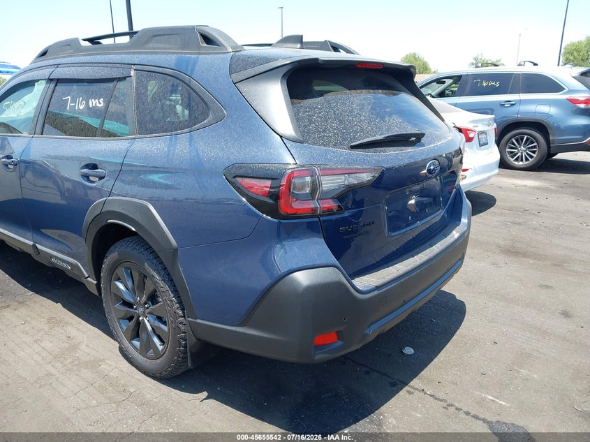 Vin: 4s4btgld8r3138559, lot: 46154097, subaru outback onyx edition xt 20243