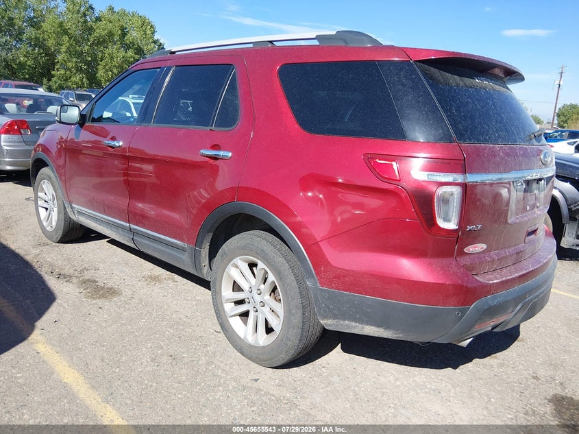 Vin: 1fm5k8d82egb95060, lot: 46154098, ford explorer xlt 20143