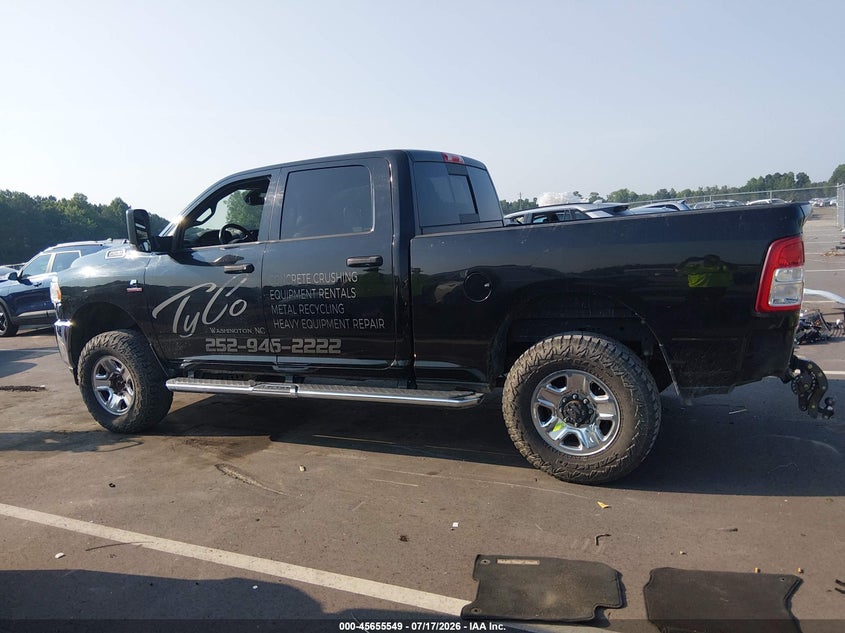 2022 Ram 2500 Tradesman 4X4 6'4 Box VIN: 3C6UR5CL6NG394656 Lot: 45655549
