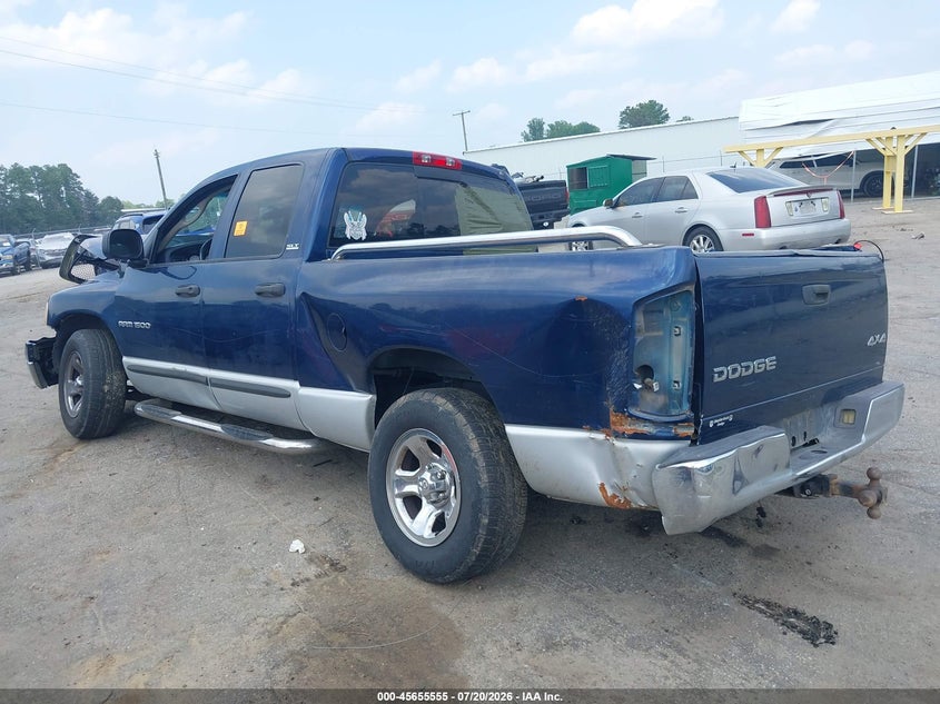 2002 Dodge Ram 1500 St VIN: 3D7HU18N82G149080 Lot: 45655555