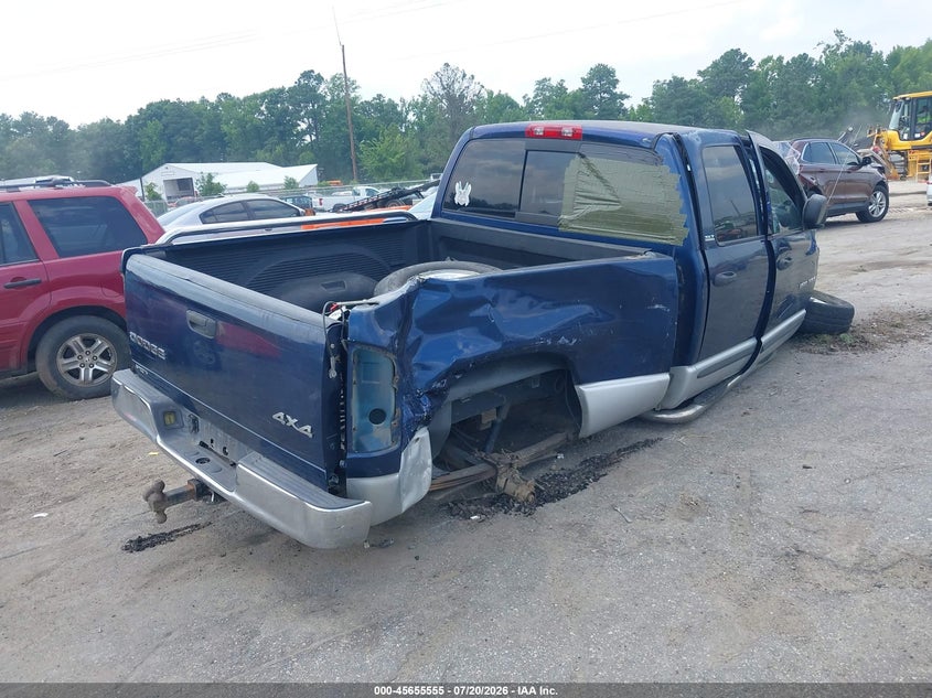 2002 Dodge Ram 1500 St VIN: 3D7HU18N82G149080 Lot: 45655555